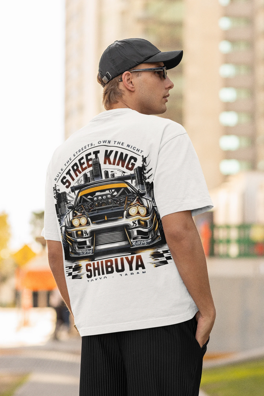 Urban Streetwear Oversized T-Shirt - Minimalist & Aesthetic Design