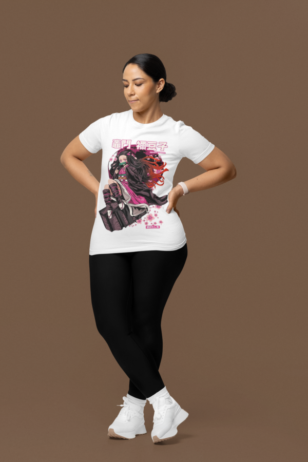 Demon Slayer Warrior Nezuko Kamado T - Shirt - Slay in Style - Image 2