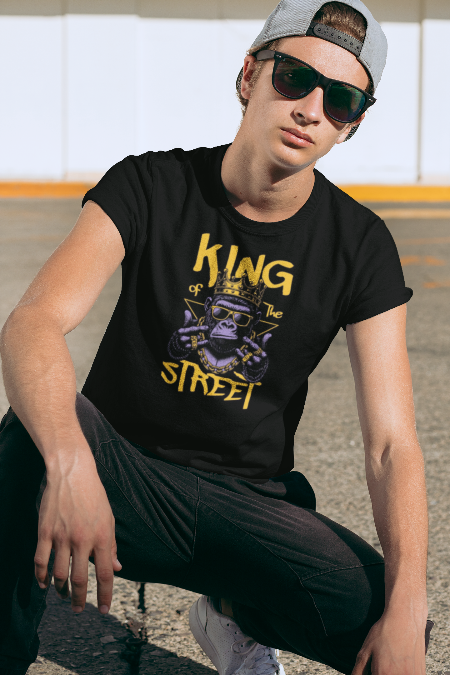 King of the Street Graphic T- Shirt