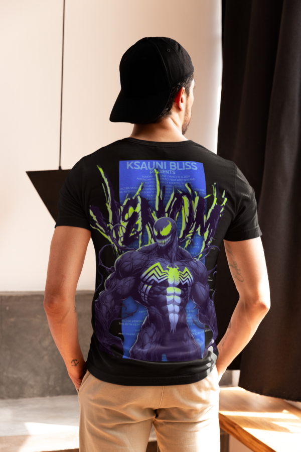 Venom Bold Design T-Shirt: Dark, Deadly, and Distinct - Image 2