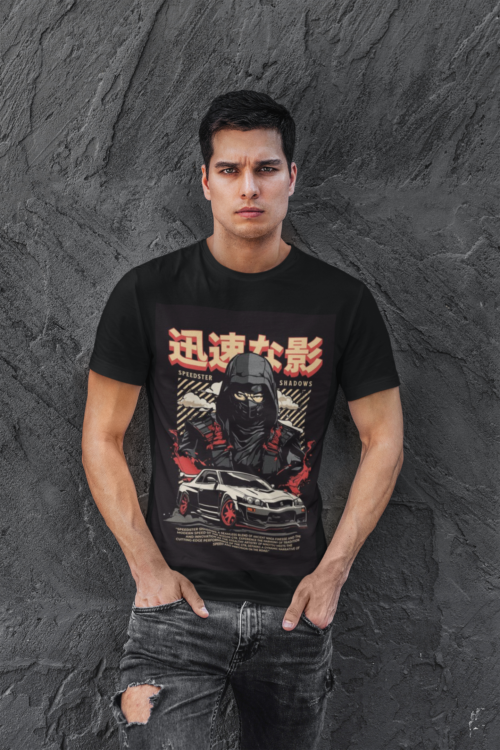 Speedster Shadows: Elite Street Ninja T Shirt